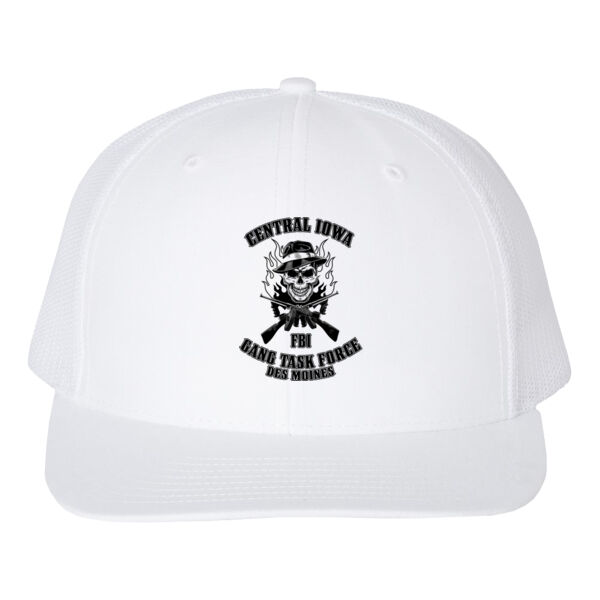 Snapback White Trucker Hat Thumbnail